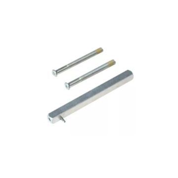 2N Fortis Handle - Spindle with screws set, 7mm, 30 - 38mm