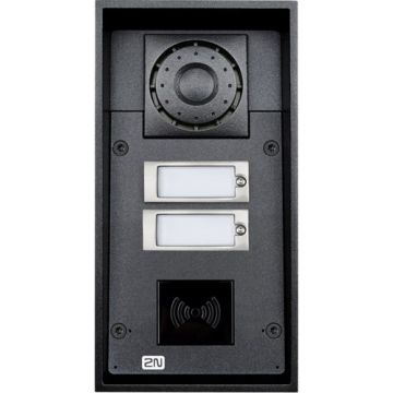 2N IP Force met 2 buttons (kaartlezer ready)
