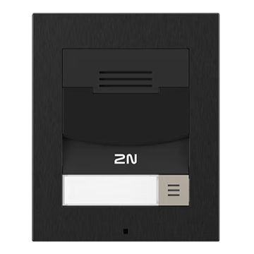 2N IP Solo inbouw intercom zonder camera (zwart)