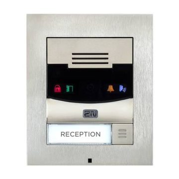 2N IP Solo opbouw intercom zonder camera (zilver)