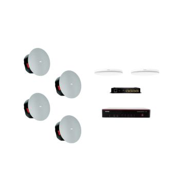 Biamp MRB-L-X400-C Large meeting room bundle with TesiraFORT