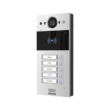Akuvox R20BX5 Intercom - 5 button incl. opbouw set