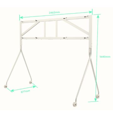 Yealink MB-FloorStand-D652 uitbreiding wit
