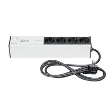 Netio Smart 4-power-strip PDU, 4KF, with LAN