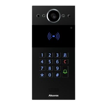 Akuvox compact size SIP intercom with keypad