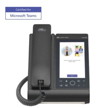 AudioCodes Teams C470HD Total Touch IP-Phone PoE GbE with BT