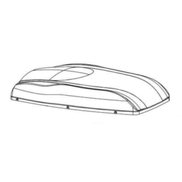 Telair 07942 spare part Bovenkap Dualclima HN Black