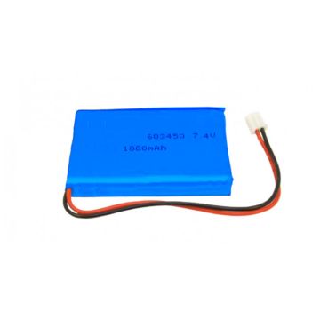 Vervangende Accu tbv QM HD Satellietmeter 7.4V / 1000mAh