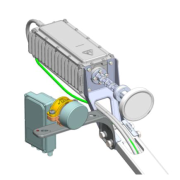 Astra2Connect Ka band DTH 23.5/19.2 bracket