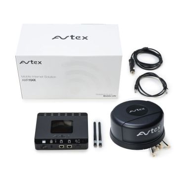 Avtex AMR104X complete kit 4G router R104X + ant. LG55AN ZW.