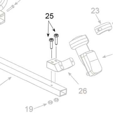 Teleco 09014 spare part Schroef M5x30 CL.65/85