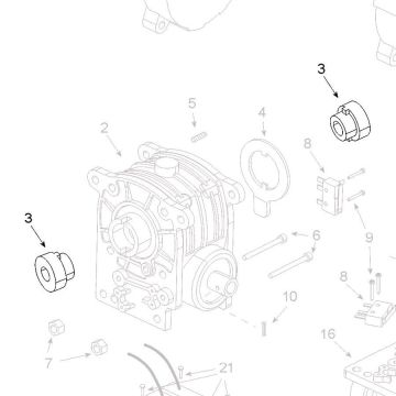 Teleco 18935 spare part zamak inleg 2019 T.65/85