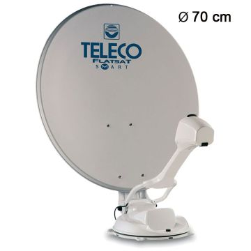 Teleco Flatsat SKEW Easy BT 70 SMART TWIN, P16 SAT,Bluetooth