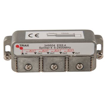 Triax ESS 4 splitter 4-voudig, 5-2400 E-TECH op=op