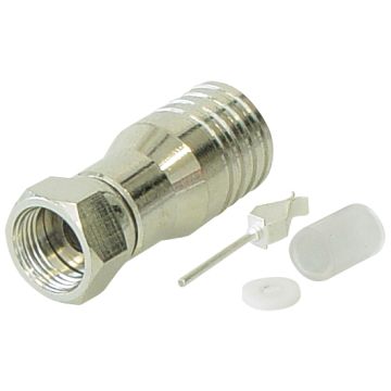 F-connector Crimp 10mm PRG11/RG 11