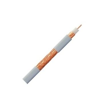 Belden H121 coax PVC wit 100 mtr. Eca