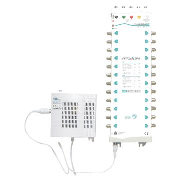 Fracarro SWI4524DT Multiswitch 5 in 24 uit op=op