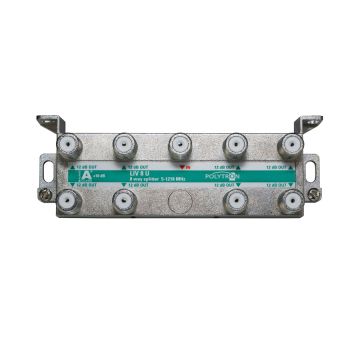 Polytron LIV8U F-splitter 8-voudig 5-1218 1.3 GHz DOCSIS 3.1