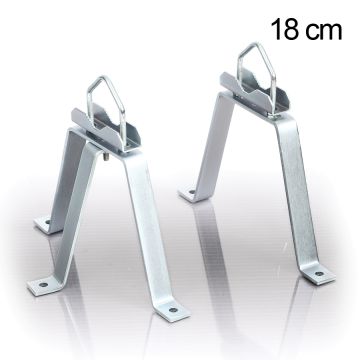 Muurbeugel MB18  Set 1x3P,1x2P HQ volbad verzinkt