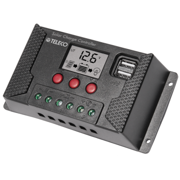 Teleco PWM SPC20/1 Laadcontroller 12V/20A