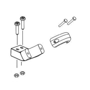 Teleco 13110 spare part Plastic LNB houder T.65/85