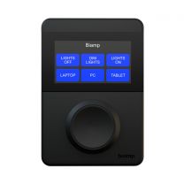 Biamp Tesira TEC-X1000 Black Touch control pad