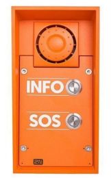 2N IP Safety met 2 buttons en INFO/SOS labels