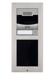 2N LTE Verso intercom met camera (zilver)