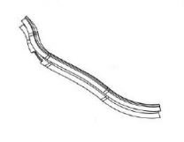 Teleco 10542 spare part Linker kabelafdekk. lnb arm E.65/85