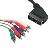 Component YUV Scart-Cinch kabel op=op