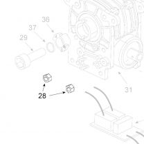 Teleco 03685 spare part Zelfborgende moer M5 T.CL.65/85
