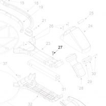Teleco 10408 spare part Zelftapp.schroef M3.9x22 E.Voy.65/85
