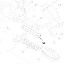 Teleco 10842 spare part LNB draagbuis E.65