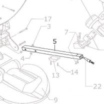 Teleco 08995 spare part LNB draagarm Magicsat 850 (SLNB45)