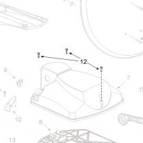 Teleco 07562 spare part blindklinknagel motorkap T.65/85