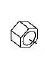 Teleco 03684 spare part Zelfborgende moer T.CL.E.Voy.65/85