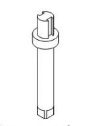 Teleco 06391 spare part Schroef plastic voor wijzers