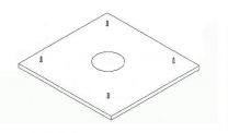 Teleco 08997 spare part Montageplaat Magicsat