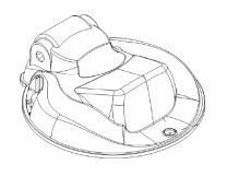 Teleco 10533 spare part Motorkap CL.E.65/85