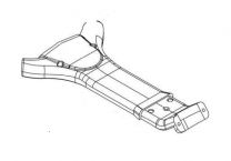 Teleco 10538 spare part Buisafdekkap LNB bovenkant E.65